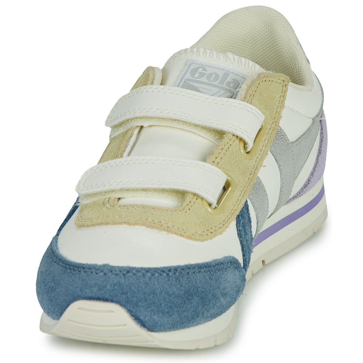 Scarpe bambini ragazza Gola  Daytona Quadrant Strap  Beige