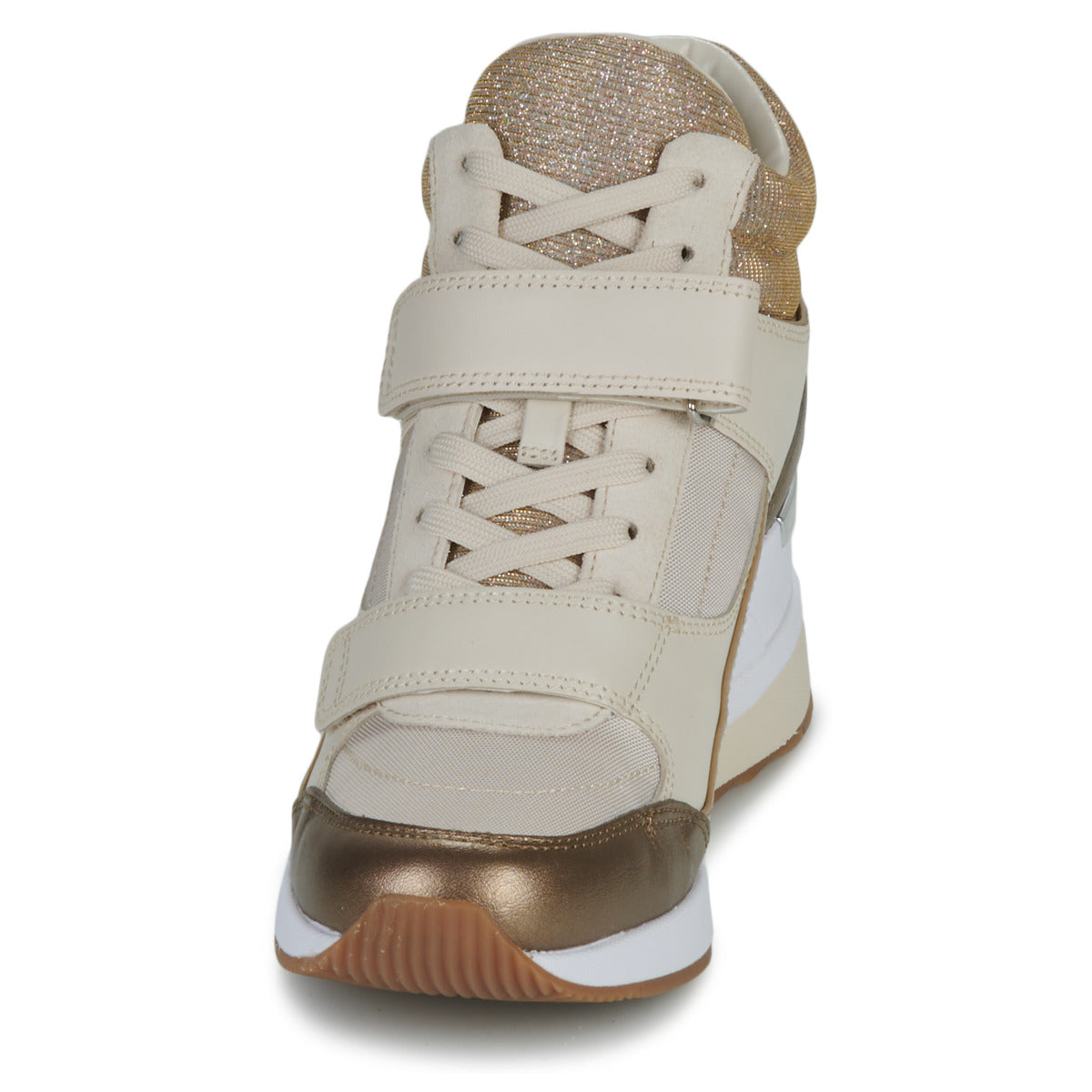 Sneakers alte Donna MICHAEL Michael Kors  GENTRY HIGH TOP  Beige