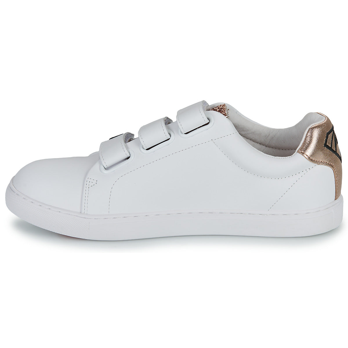 Sneakers basse Donna Bons baisers de Paname  EDITH SUPER MOM  Bianco