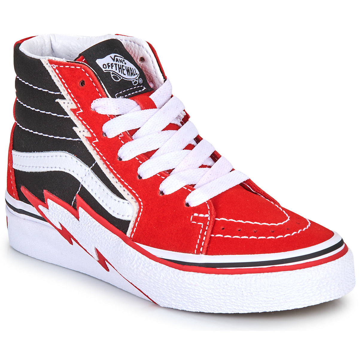 Scarpe bambini ragazzo Vans  SK8-Hi Bolt  Nero