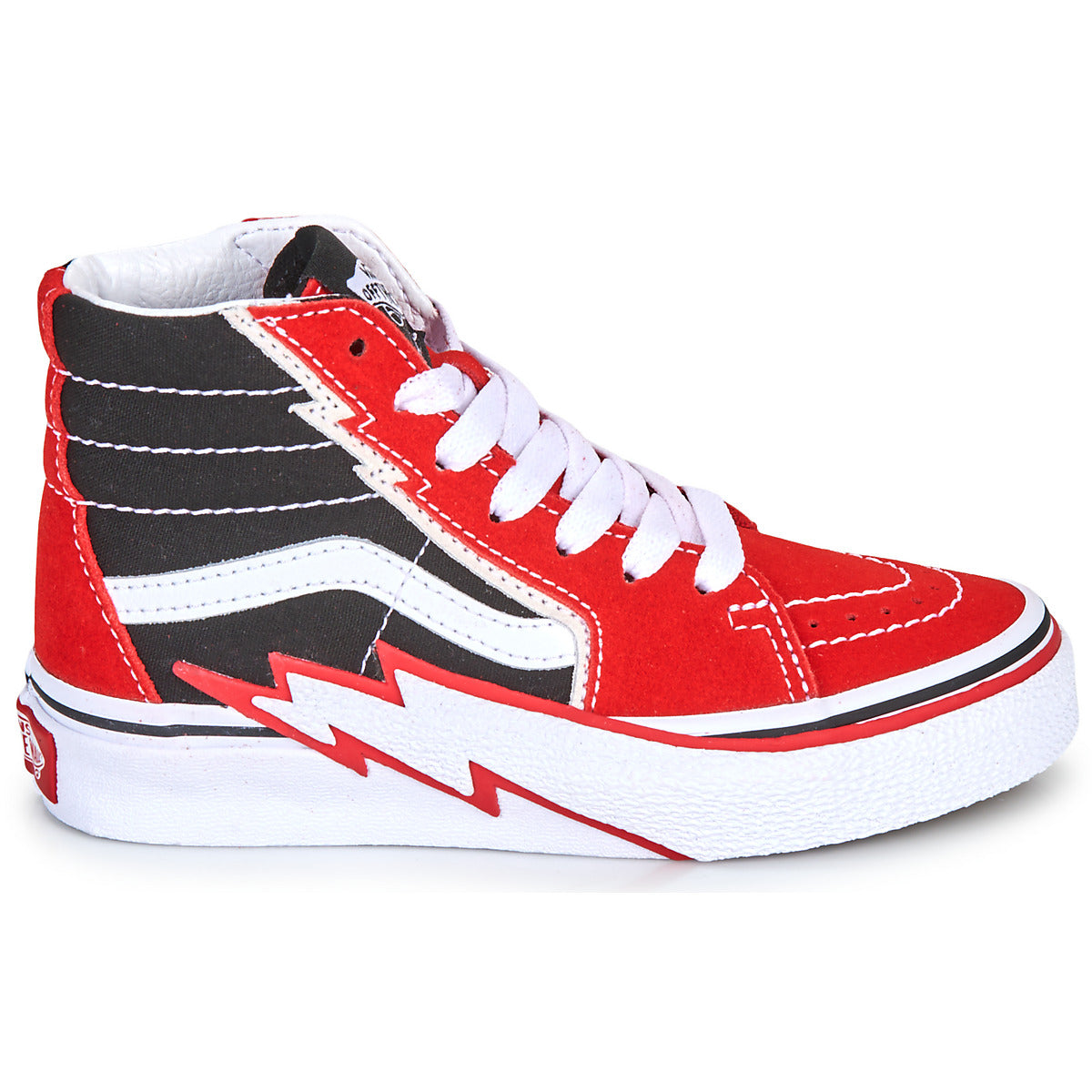 Scarpe bambini ragazzo Vans  SK8-Hi Bolt  Nero