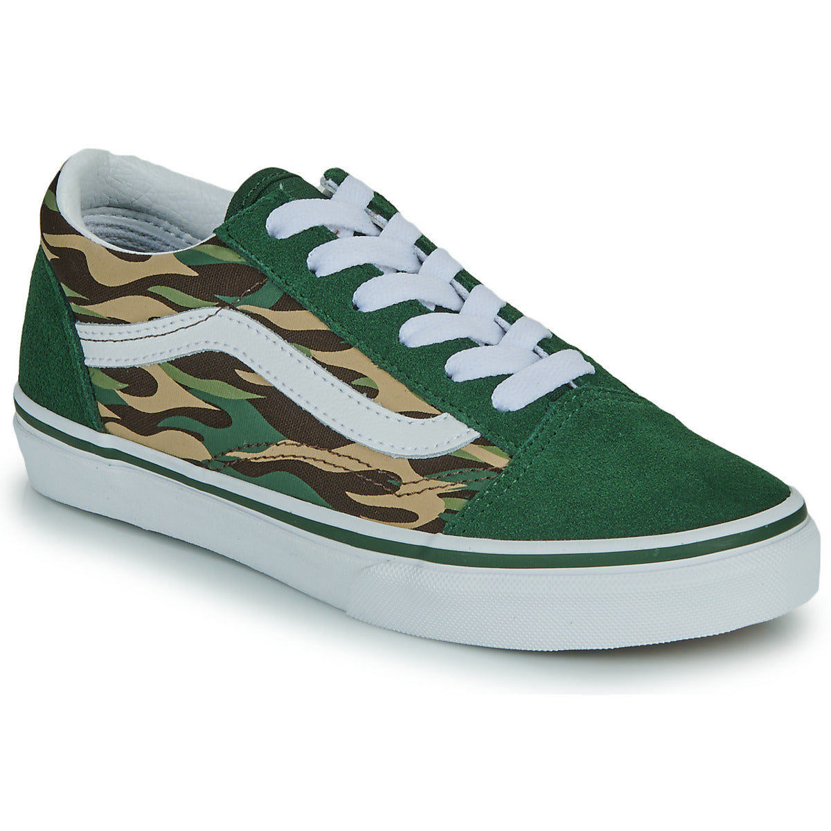 Scarpe bambini ragazza Vans  UY Old Skool  Verde