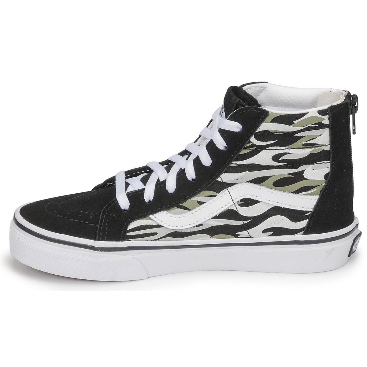 Scarpe bambini ragazzo Vans  UY SK8-Hi Zip  Nero