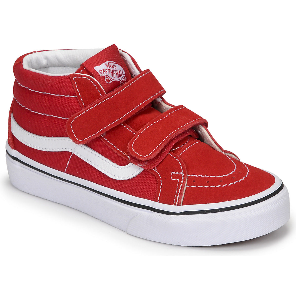 Scarpe bambini ragazza Vans  UY SK8-Mid Reissue V  Rosso