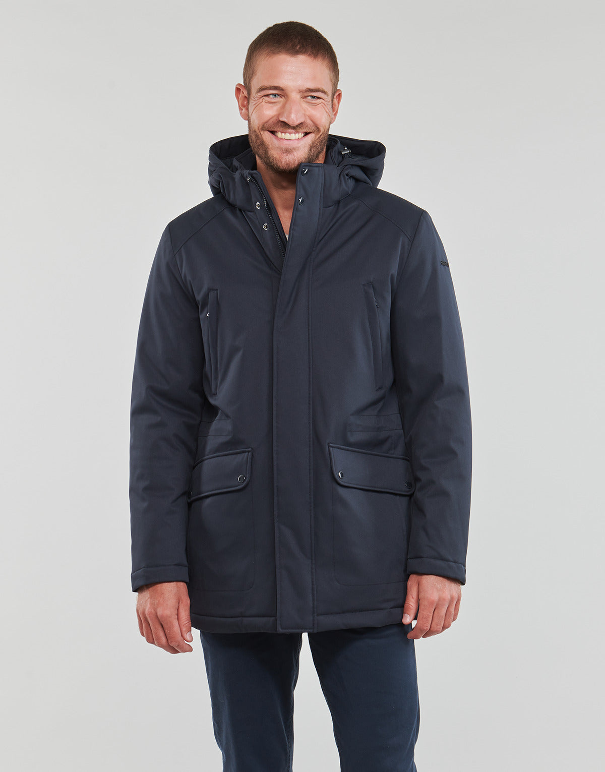 Parka Uomo Geox  M3620F-T2951-F1624  Marine