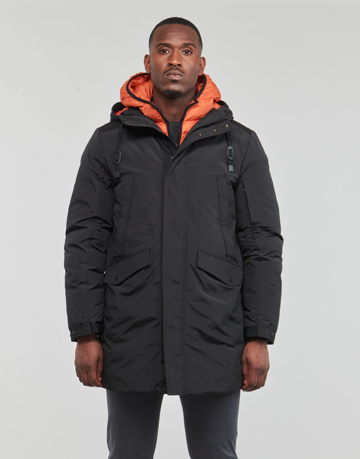 Parka Uomo Geox  M3628N-T3031-F9000  Nero