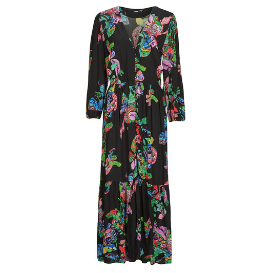 Abito lungo Donna Desigual  POPPY - LACROIX  Multicolore