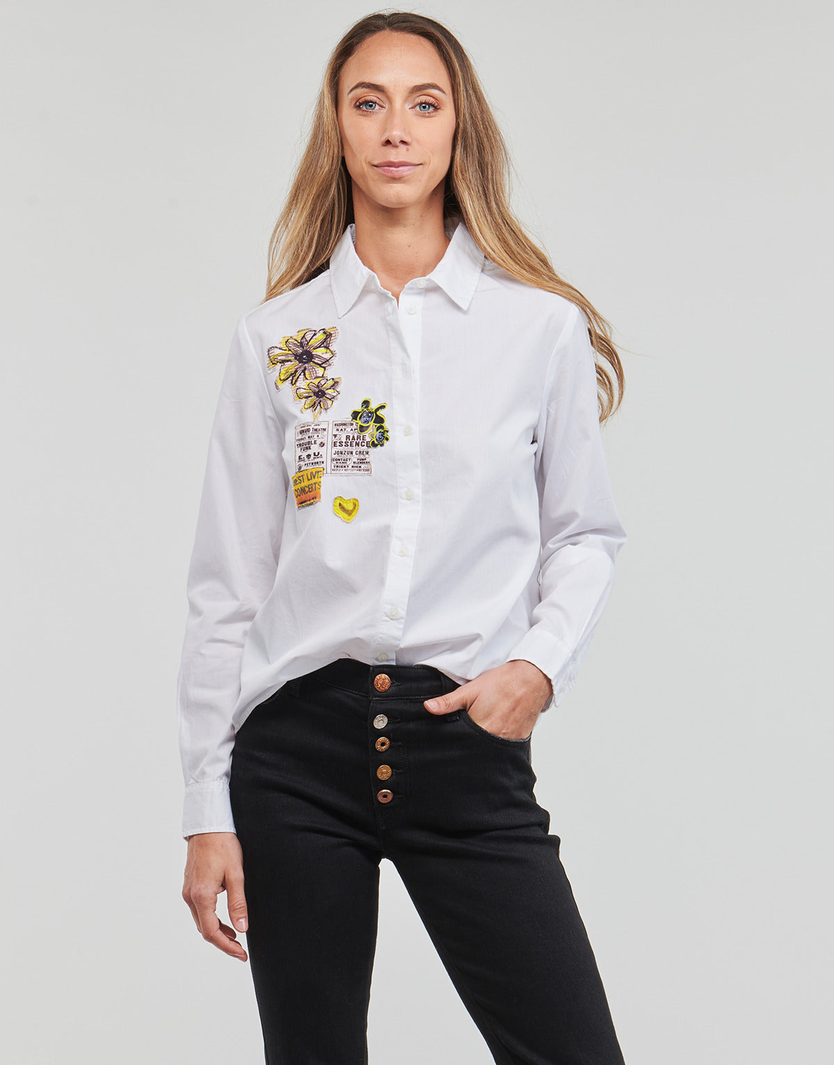 Camicia Donna Desigual  VENECIA  Bianco