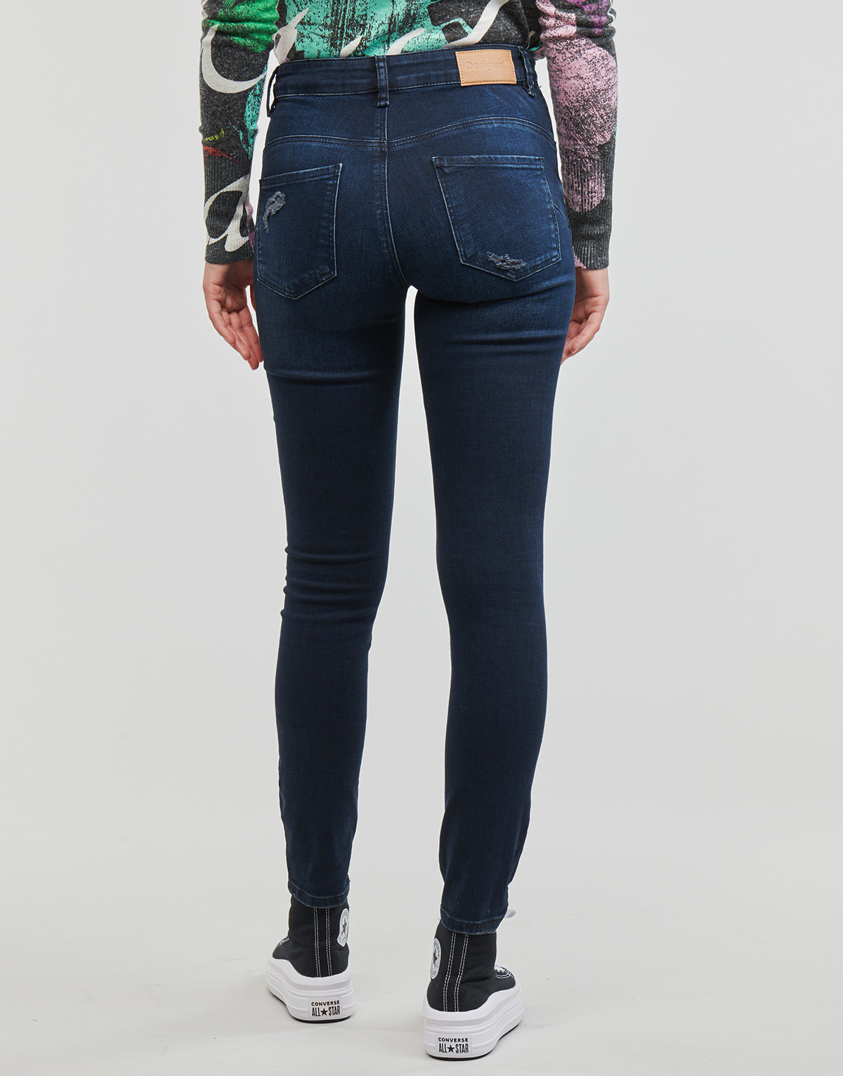 Jeans Donna Desigual  DENIM BRUSELAS  Blu