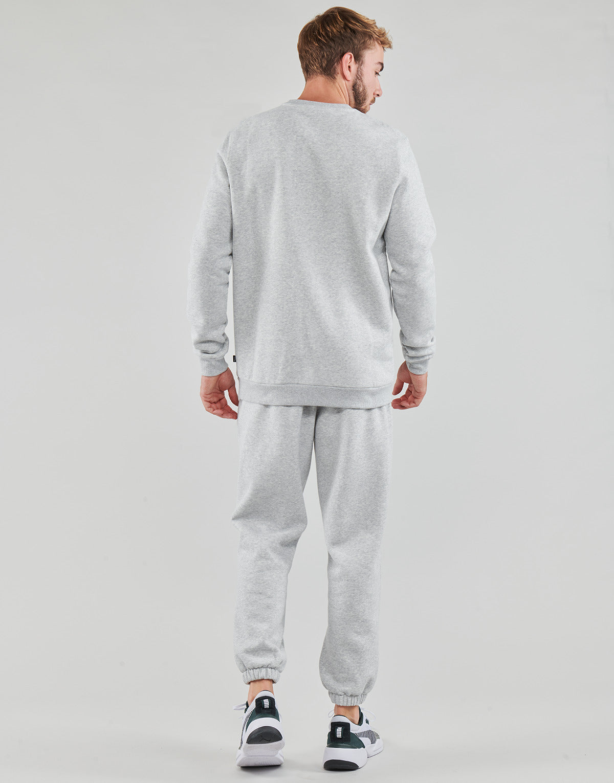 Tuta Uomo Puma  FEEL GOOD SWEAT SUIT FL CL  Grigio