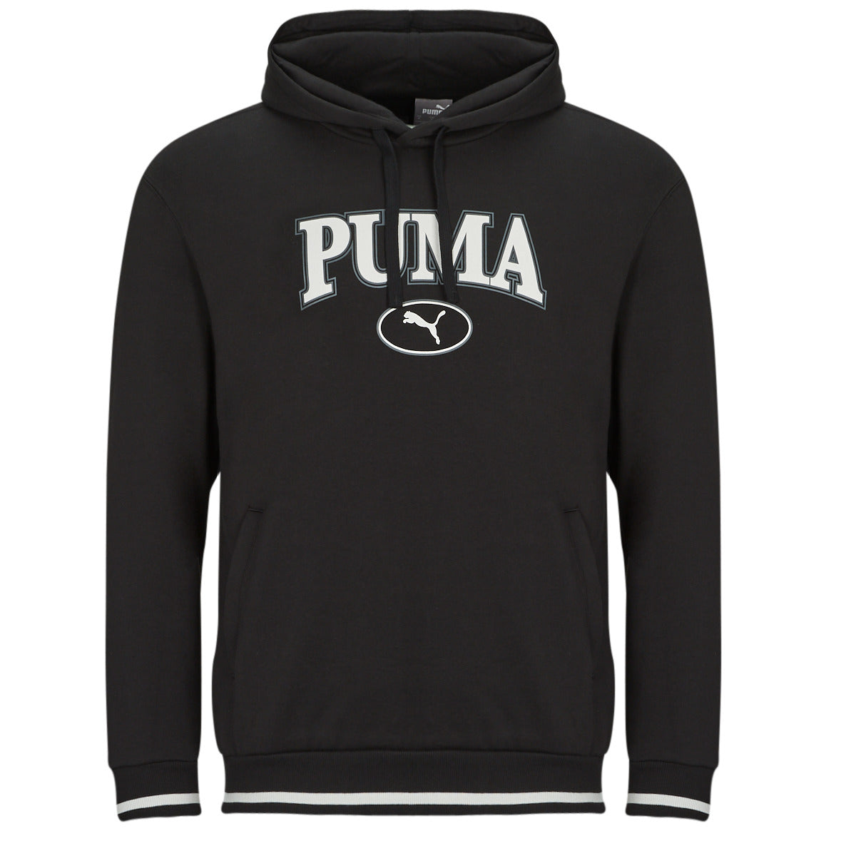 Felpa Uomo Puma  PUMA SQUAD HOODIE FL  Nero