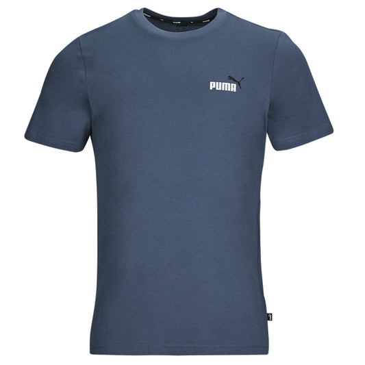 T-shirt Uomo Puma  ESS  2 COL SMALL LOGO TEE  Marine