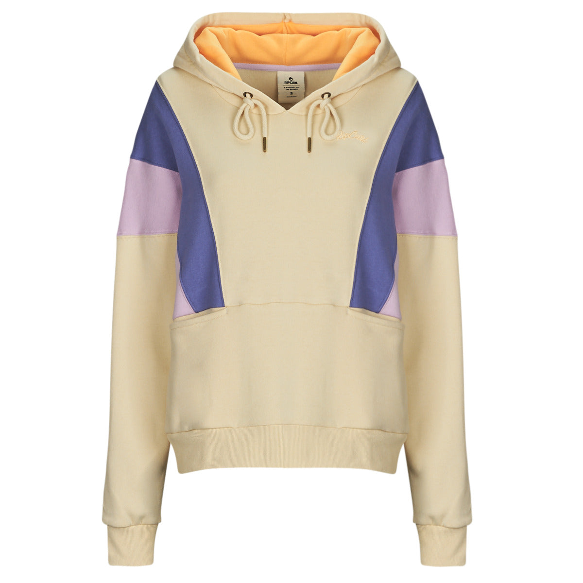 Felpa Donna Rip Curl  OLALLA HOODIE FLEECE  Beige