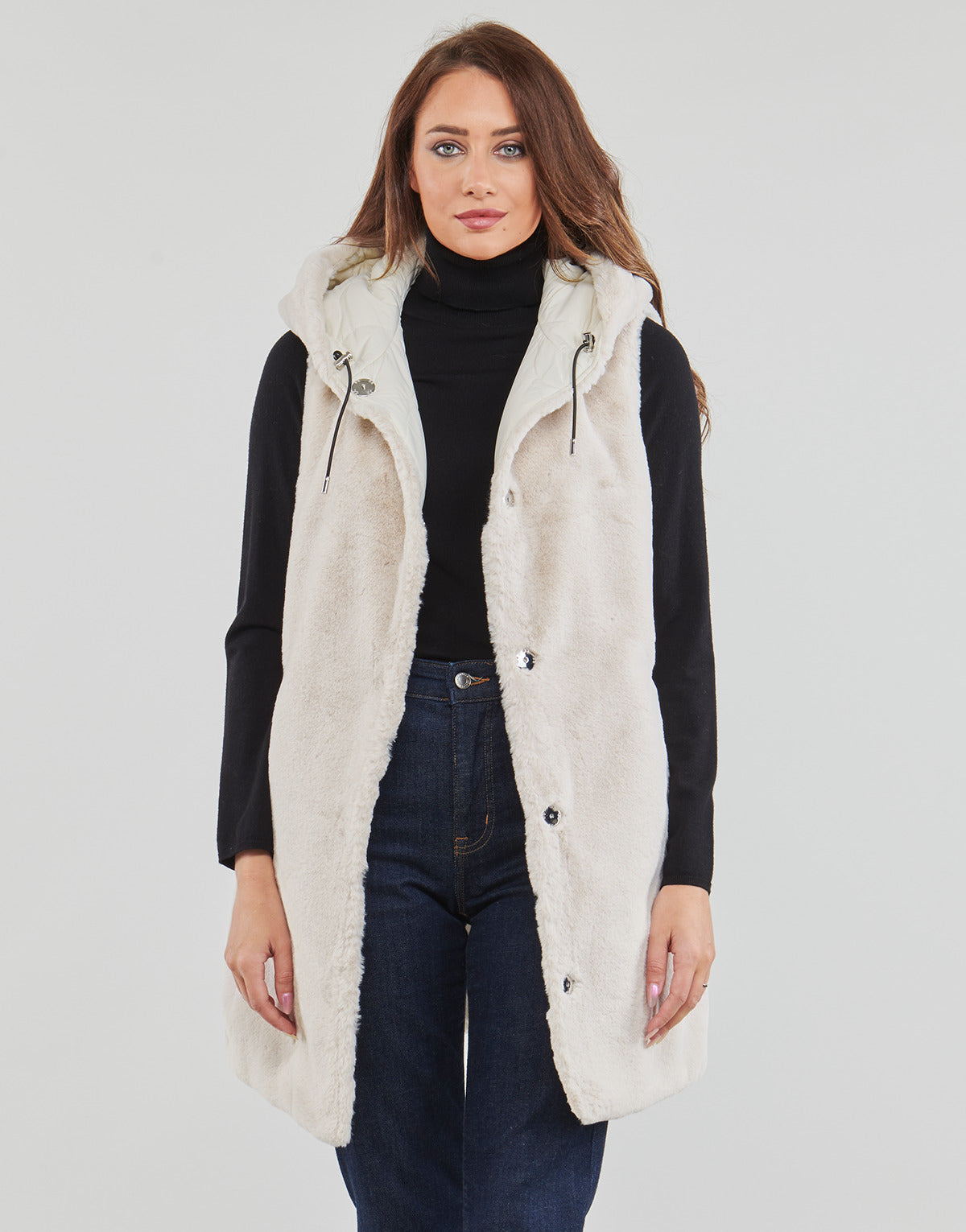 Gilet / Cardigan Donna Oakwood  TOASTER  Bianco