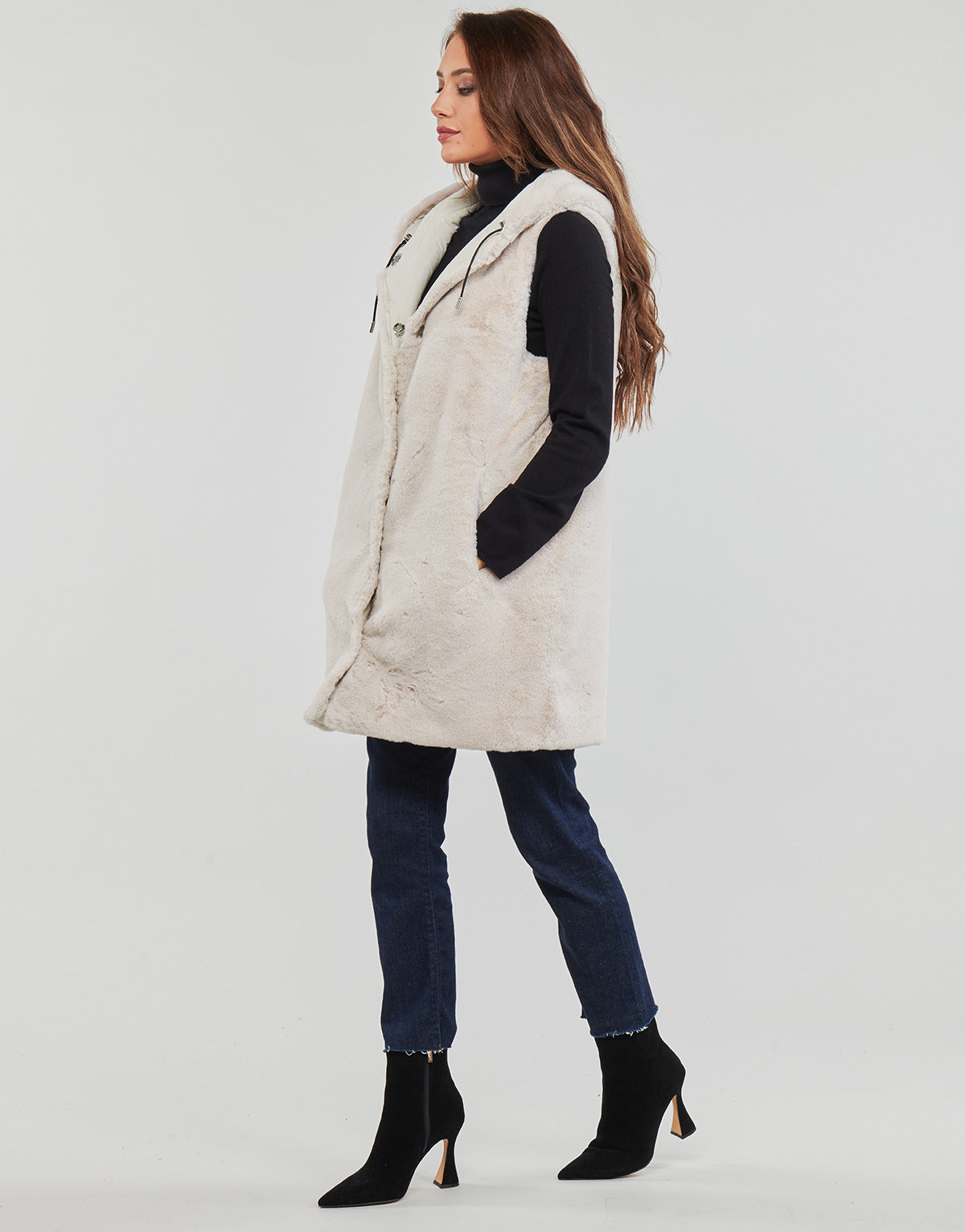 Gilet / Cardigan Donna Oakwood  TOASTER  Bianco