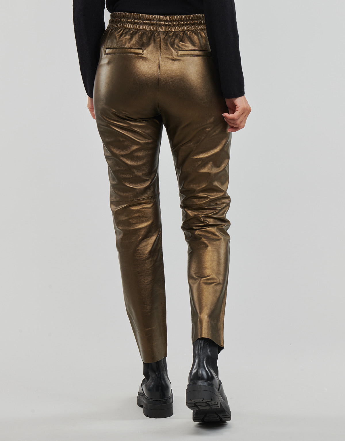 Pantaloni morbidi / Pantaloni alla zuava Donna Oakwood  GIFT METAL  Oro