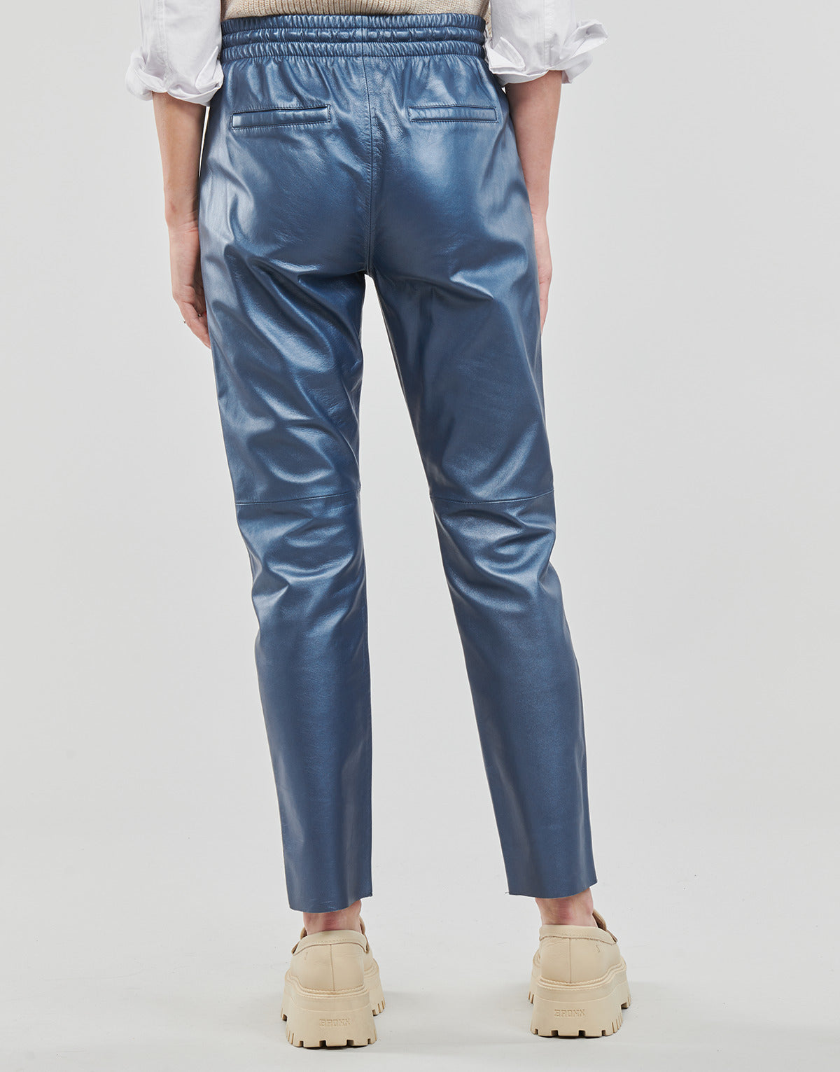 Pantaloni morbidi / Pantaloni alla zuava Donna Oakwood  GIFT METAL  Blu