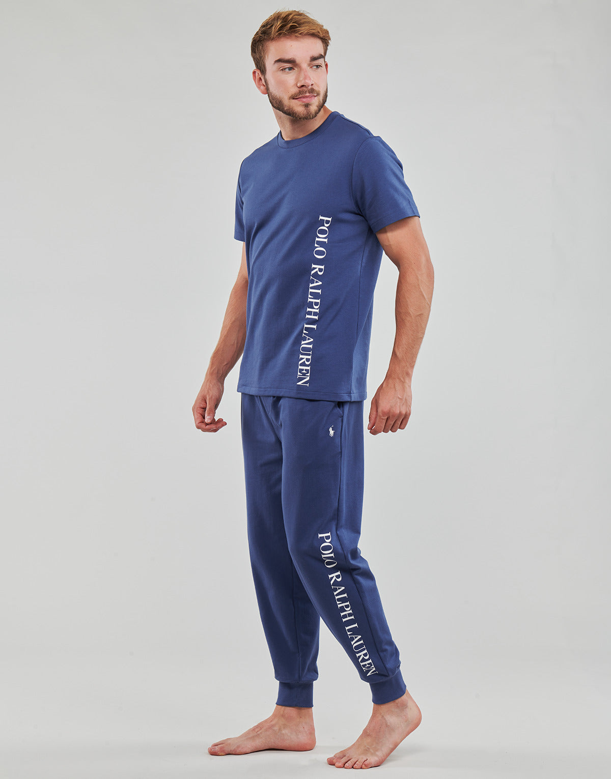 Pigiami / Camicia da notte Uomo Polo Ralph Lauren  JOGGER SLEEP BOTTOM  Blu