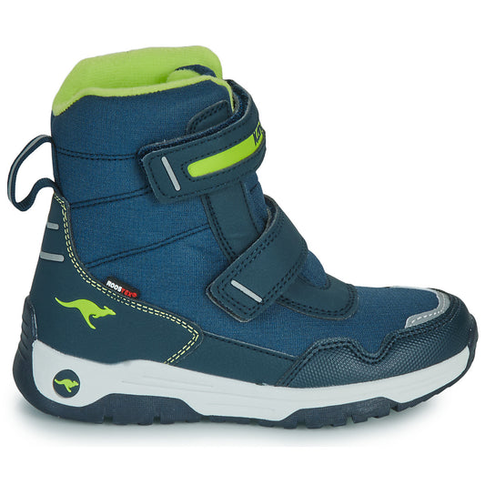 Scarpe da neve bambini ragazzo Kangaroos  K-MJ Sharp V RTX  Marine