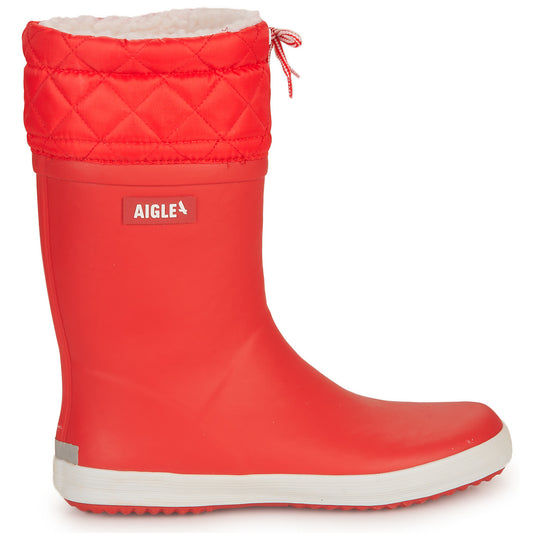 Stivali bambini ragazza Aigle  GIBOULEE  Rosso