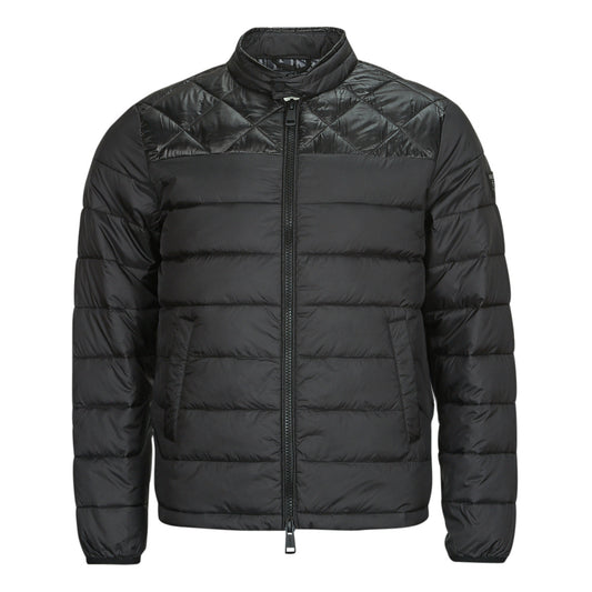 Giacca in pelle Uomo Guess  LIGHT PUFFA JACKET  Nero