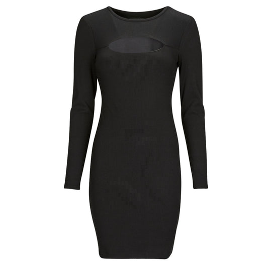 Abito corto Donna Guess  ES LS LANA DRESS  Nero