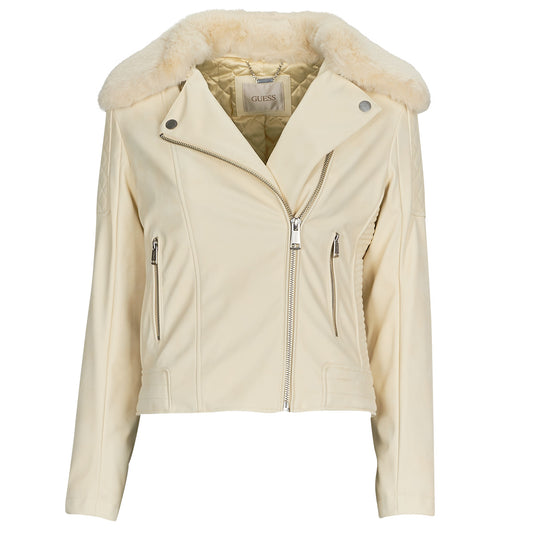 Giubbotto Donna Guess  NEW OLIVIA JACKET  Bianco