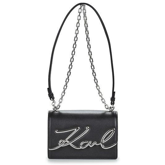 Borsa a spalla Donna Karl Lagerfeld  K/SIGNATURE SM SHOULDERBAG  Nero