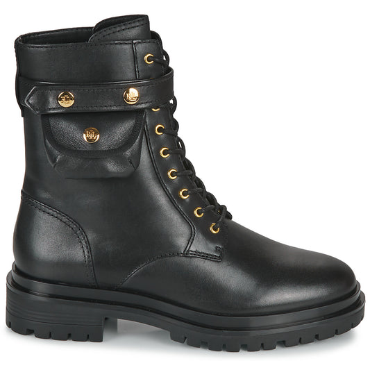 Stivaletti Donna Lauren Ralph Lauren  CAMMIE-BOOTS-MID BOOT  Nero