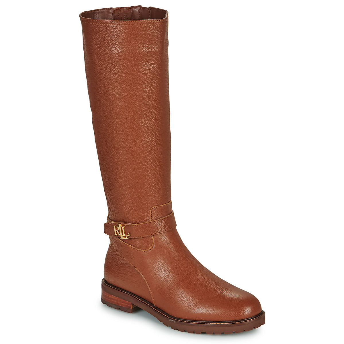 Stivali Donna Lauren Ralph Lauren  HALLEE-BOOTS-TALL BOOT  Marrone