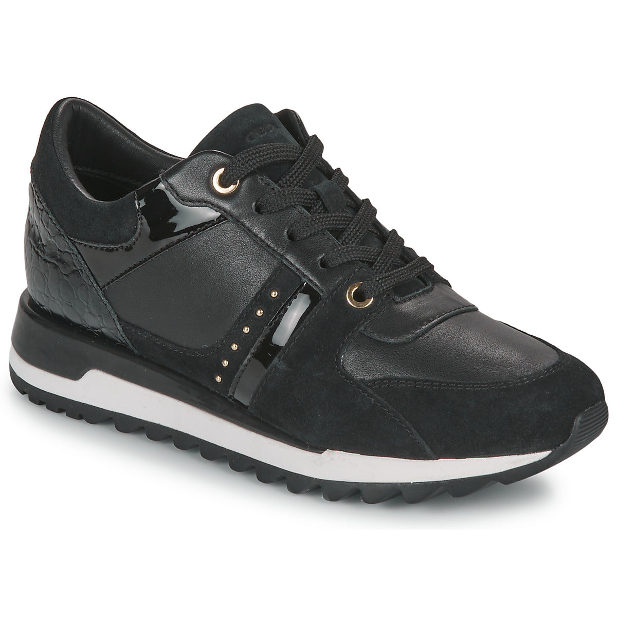 Sneakers basse Donna Geox  D TABELYA  Nero