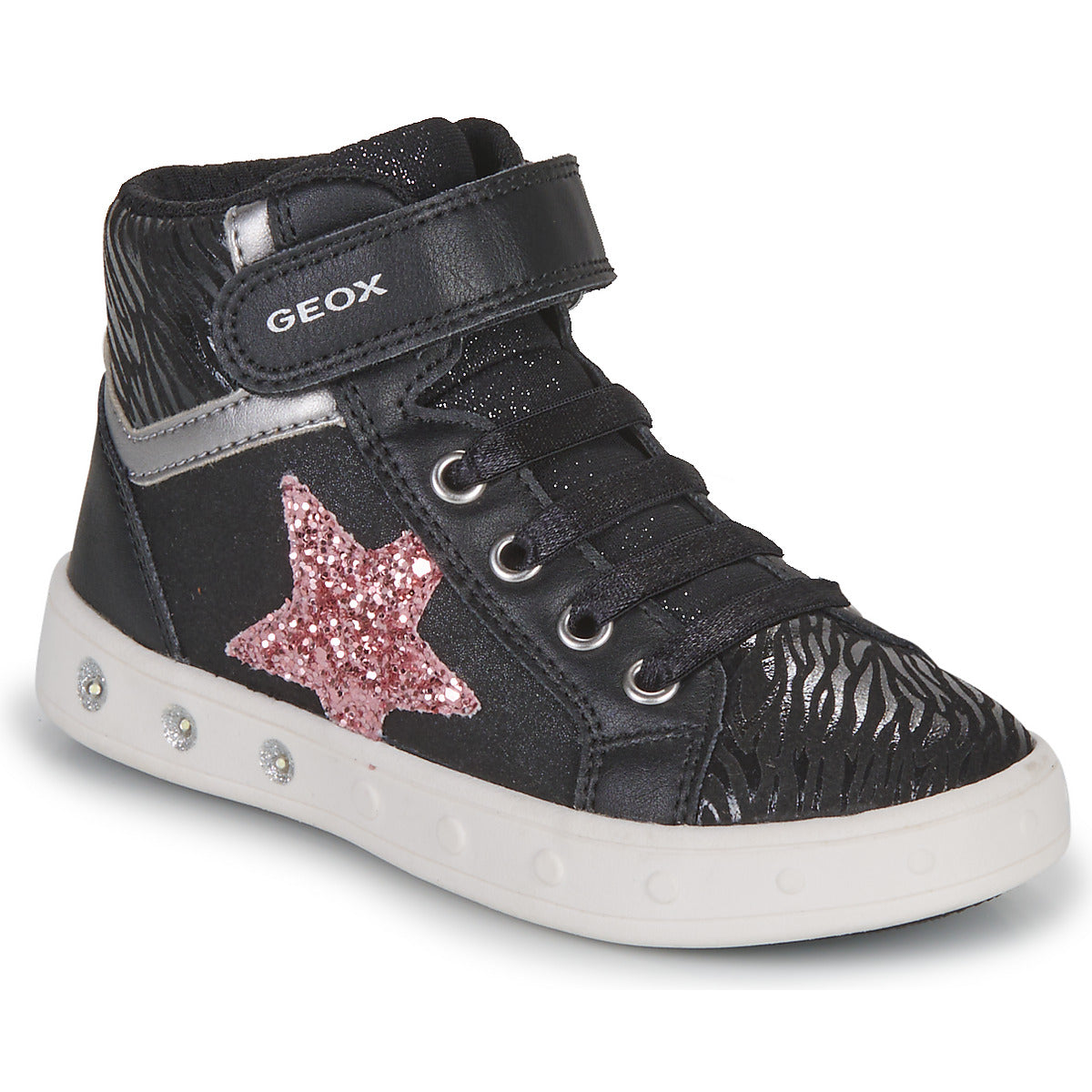 Scarpe bambini ragazza Geox  J SKYLIN GIRL G  Nero