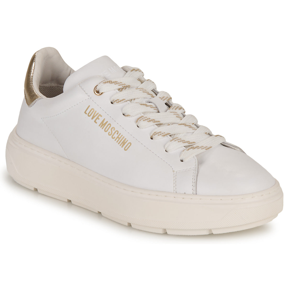 Sneakers basse Donna Love Moschino  BOLD LOVE  Bianco