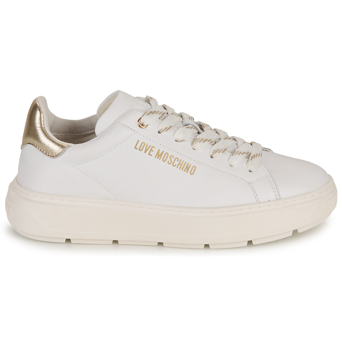 Sneakers basse Donna Love Moschino  BOLD LOVE  Bianco