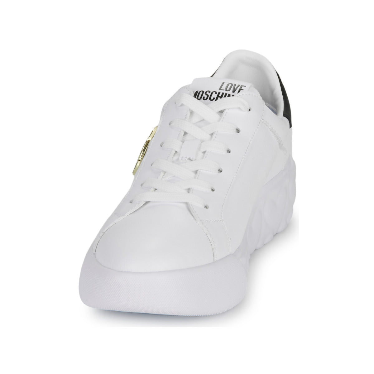 Sneakers basse Donna Love Moschino  HEART LOVE  Bianco