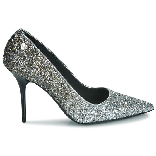 Scarpe Donna Love Moschino  BLING BLING  Argento