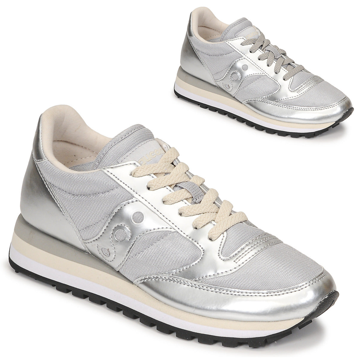 Sneakers basse Donna Saucony  Jazz Triple  Argento