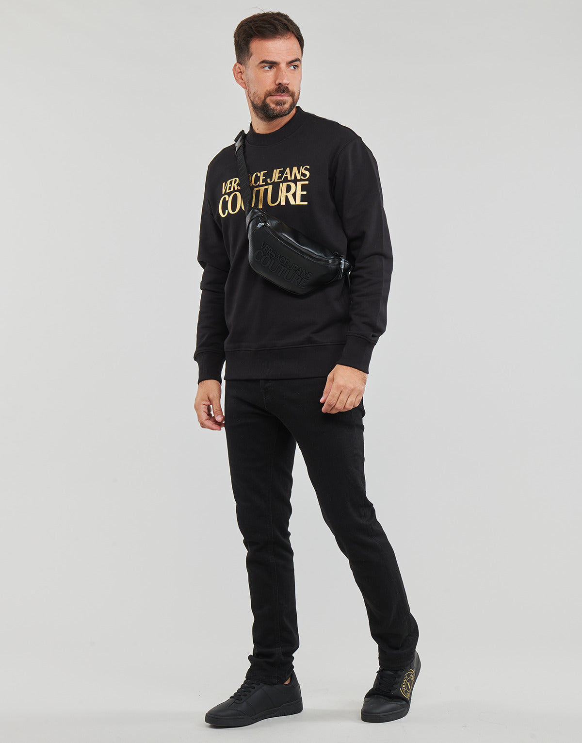 Felpa Uomo Versace Jeans Couture  GAIT01  Nero