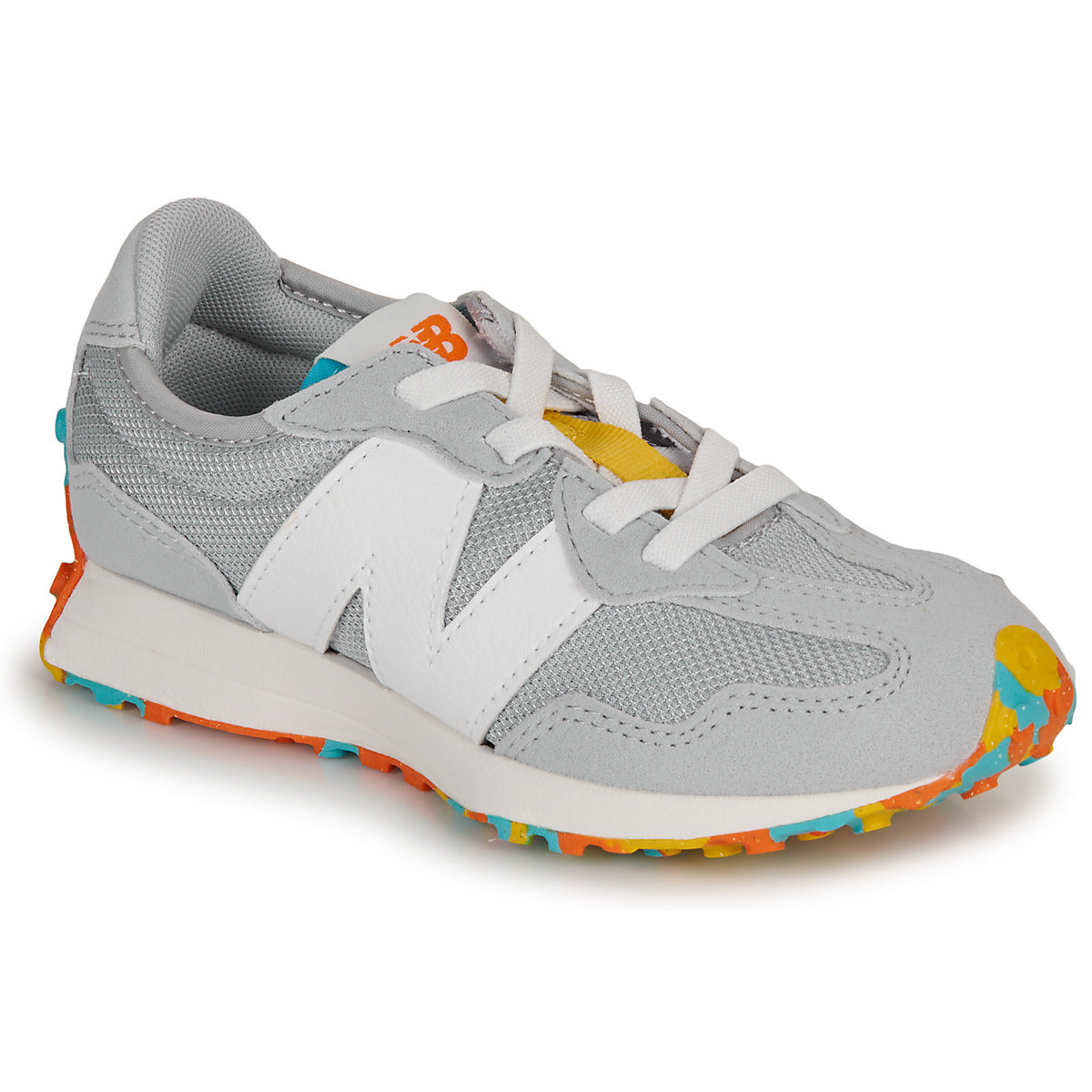 Scarpe bambini ragazza New Balance  327  Grigio