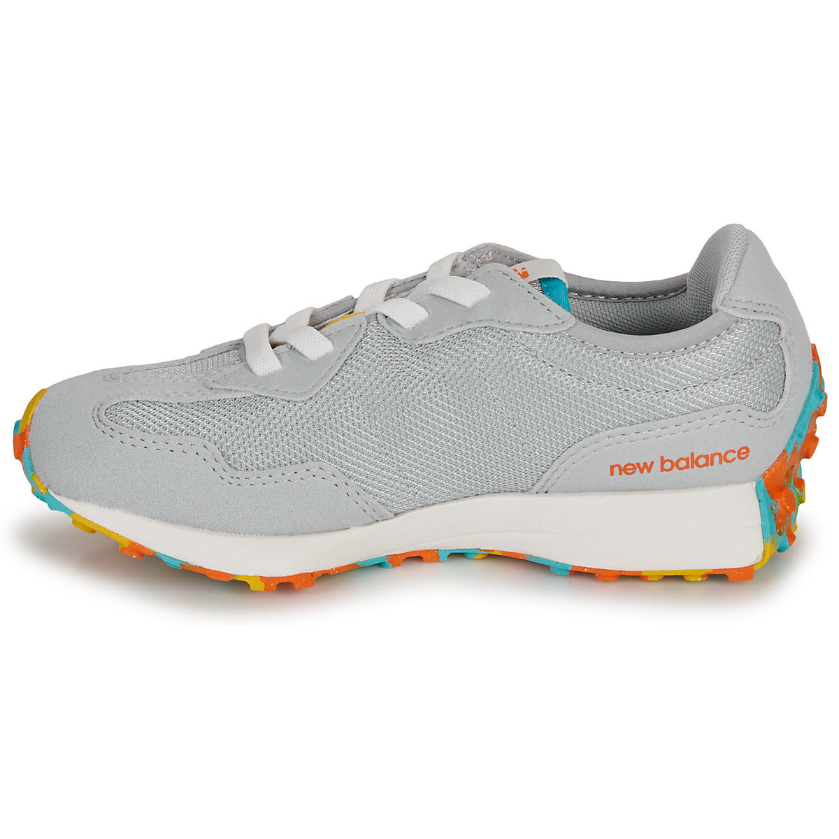 Scarpe bambini ragazza New Balance  327  Grigio