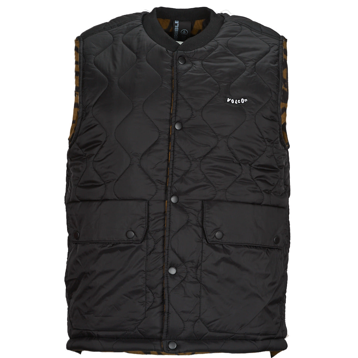 Giubbotto Uomo Volcom  BOWERED VEST  Nero