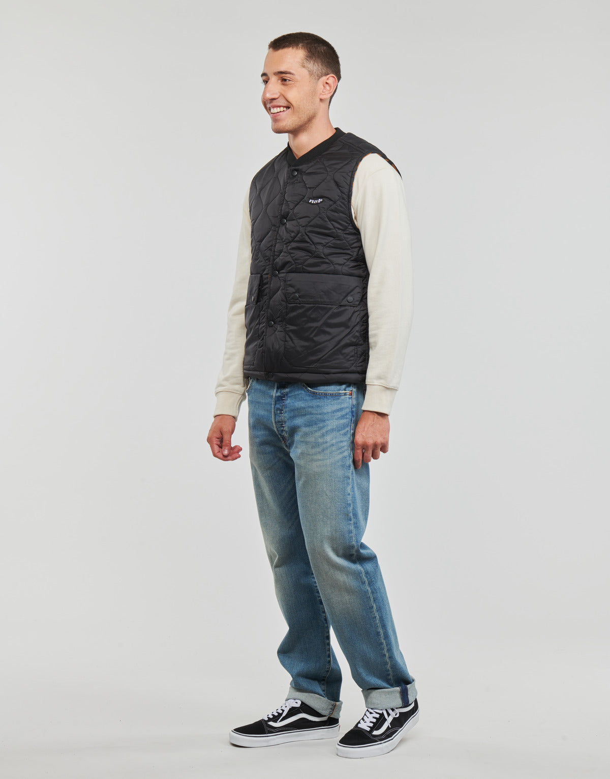 Giubbotto Uomo Volcom  BOWERED VEST  Nero