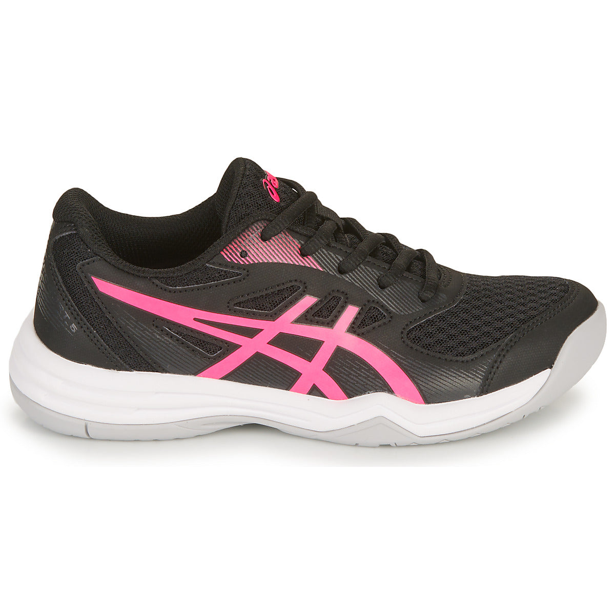 Scarpe bambini ragazzo Asics  UPCOURT 5 GS  Nero