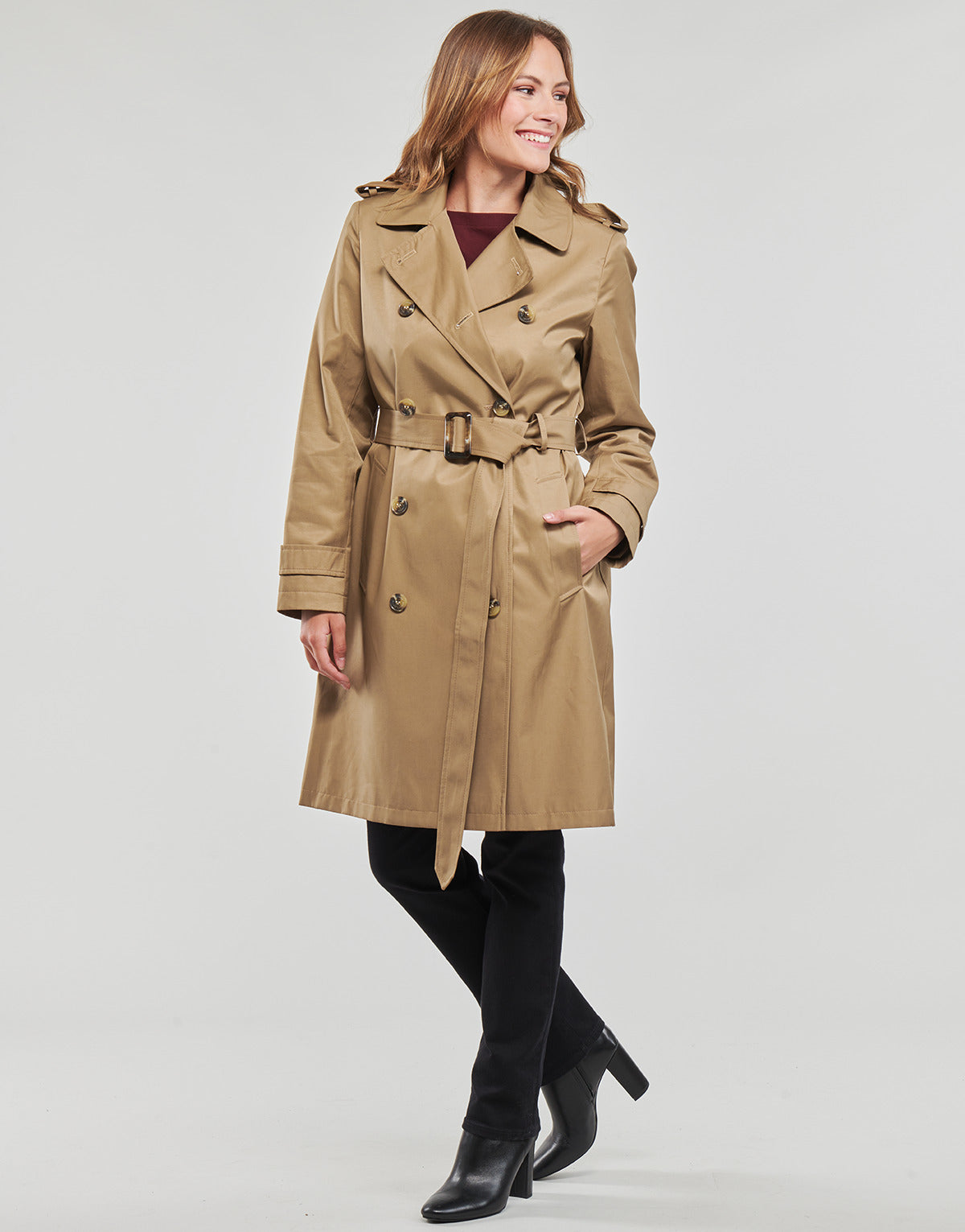 Trench Donna Lauren Ralph Lauren  DB BLTD  Beige