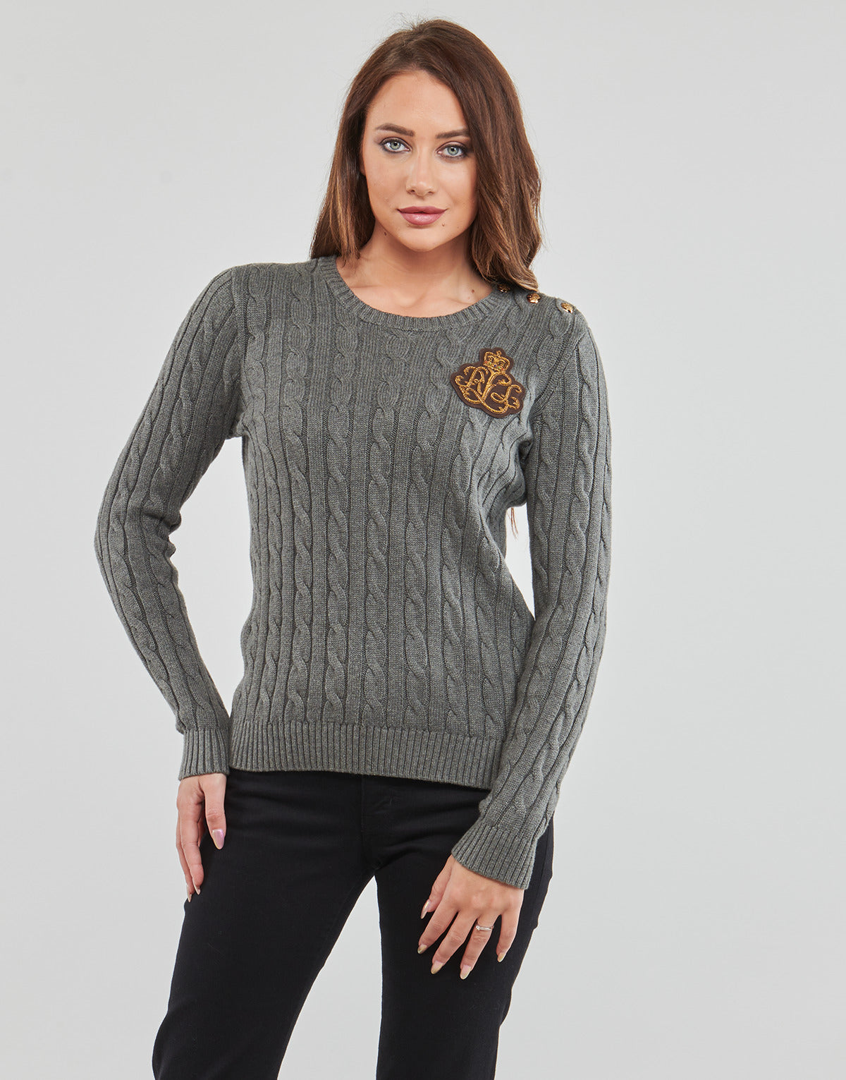 Maglione Donna Lauren Ralph Lauren  MONTIVA  Grigio