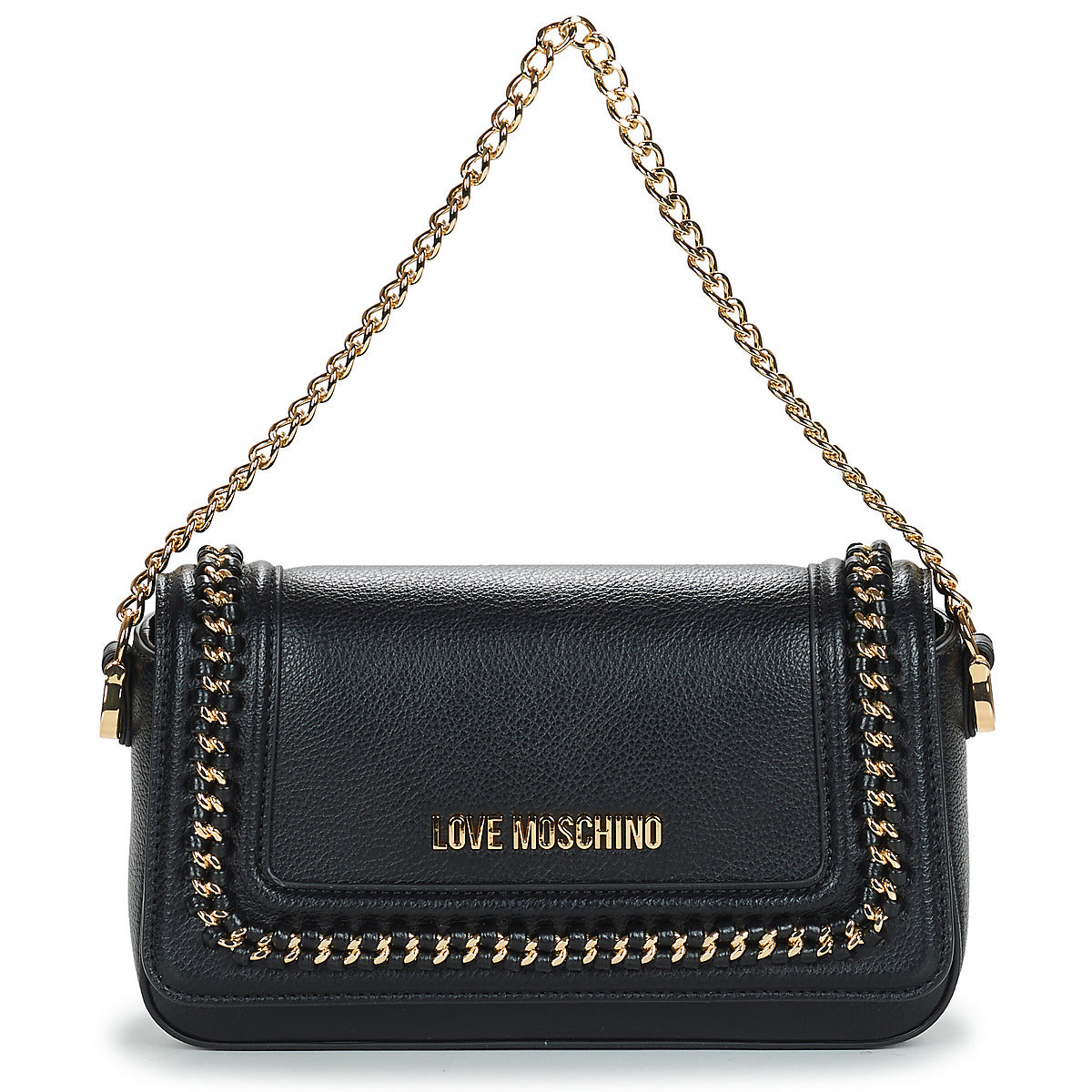 Borsa a tracolla Donna Love Moschino  CHAIN LINK JC4031  Nero