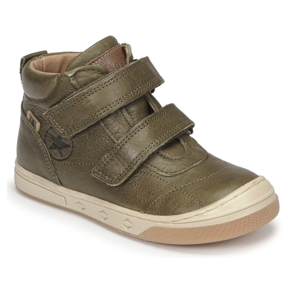 Scarpe bambini ragazzo Bisgaard  JUNO TEX  Kaki