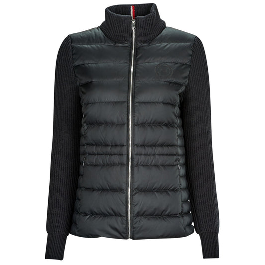 Piumino Donna Tommy Hilfiger  KNIT MIX DOWN JACKET  Nero