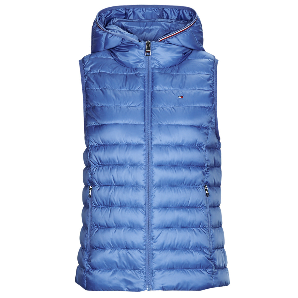 Piumino Donna Tommy Hilfiger  LW PADDED GLOBAL STRIPE VEST  Blu