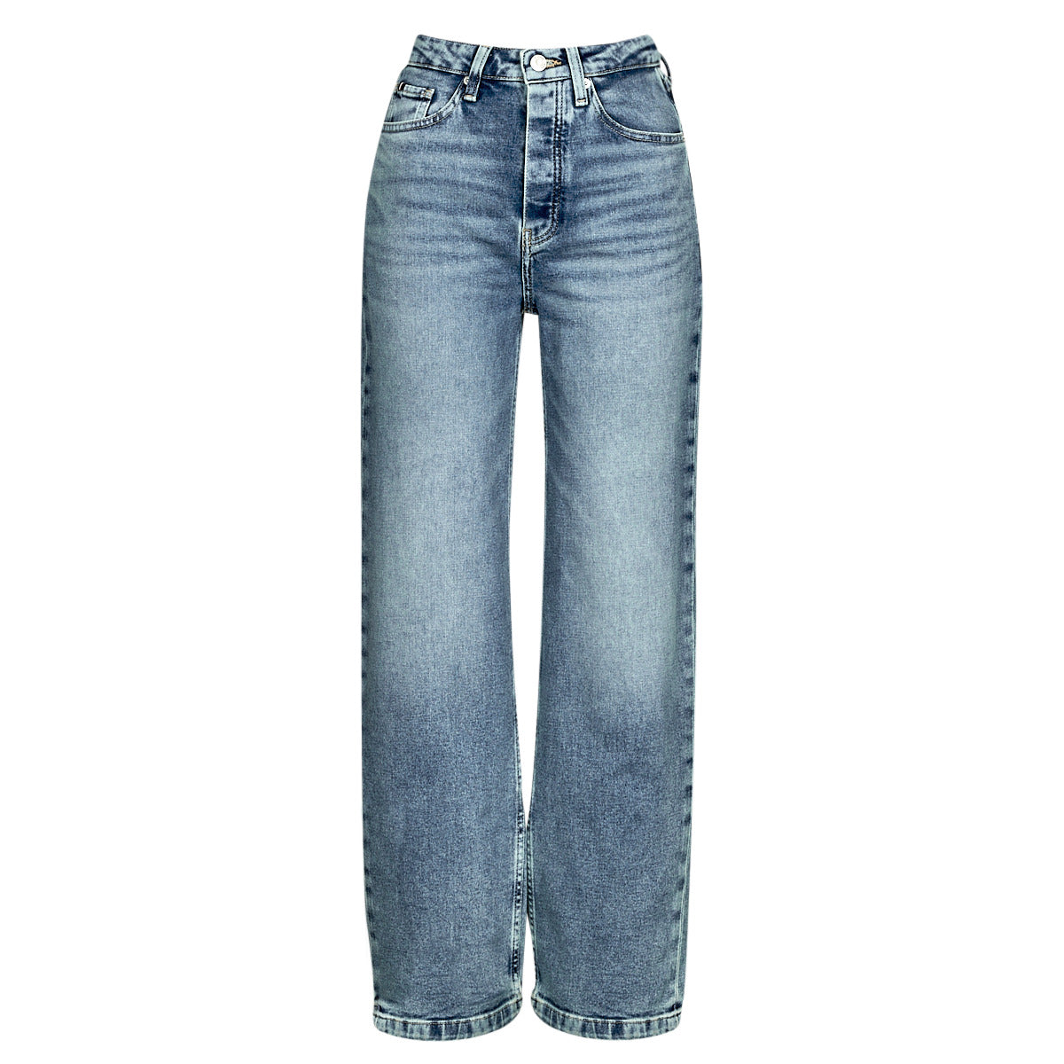 Jeans Mom Donna Tommy Hilfiger  RELAXED STRAIGHT HW LIV  Blu